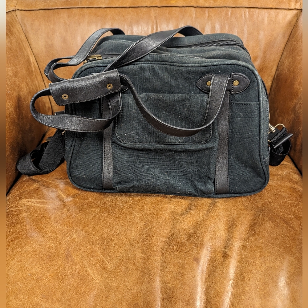 So Young canvas diaper bag